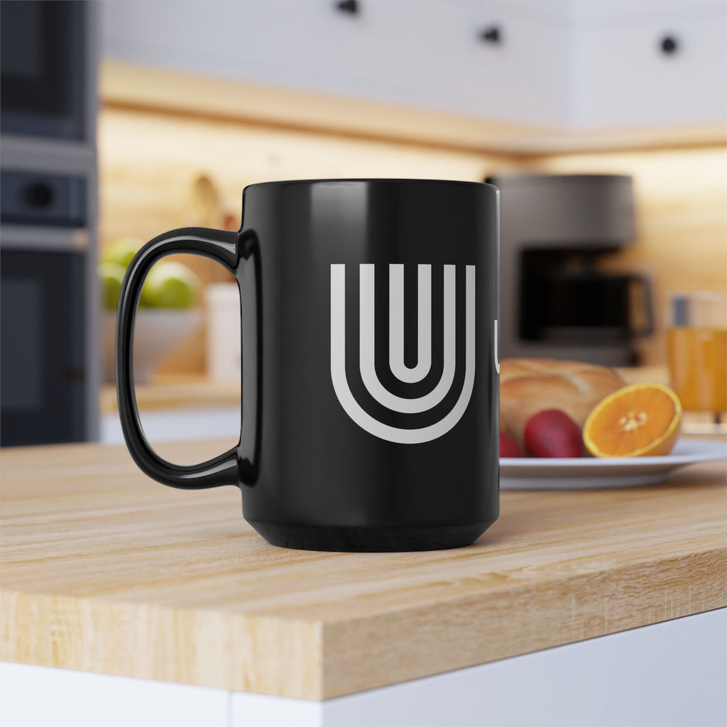 Unity Logo Black Mug