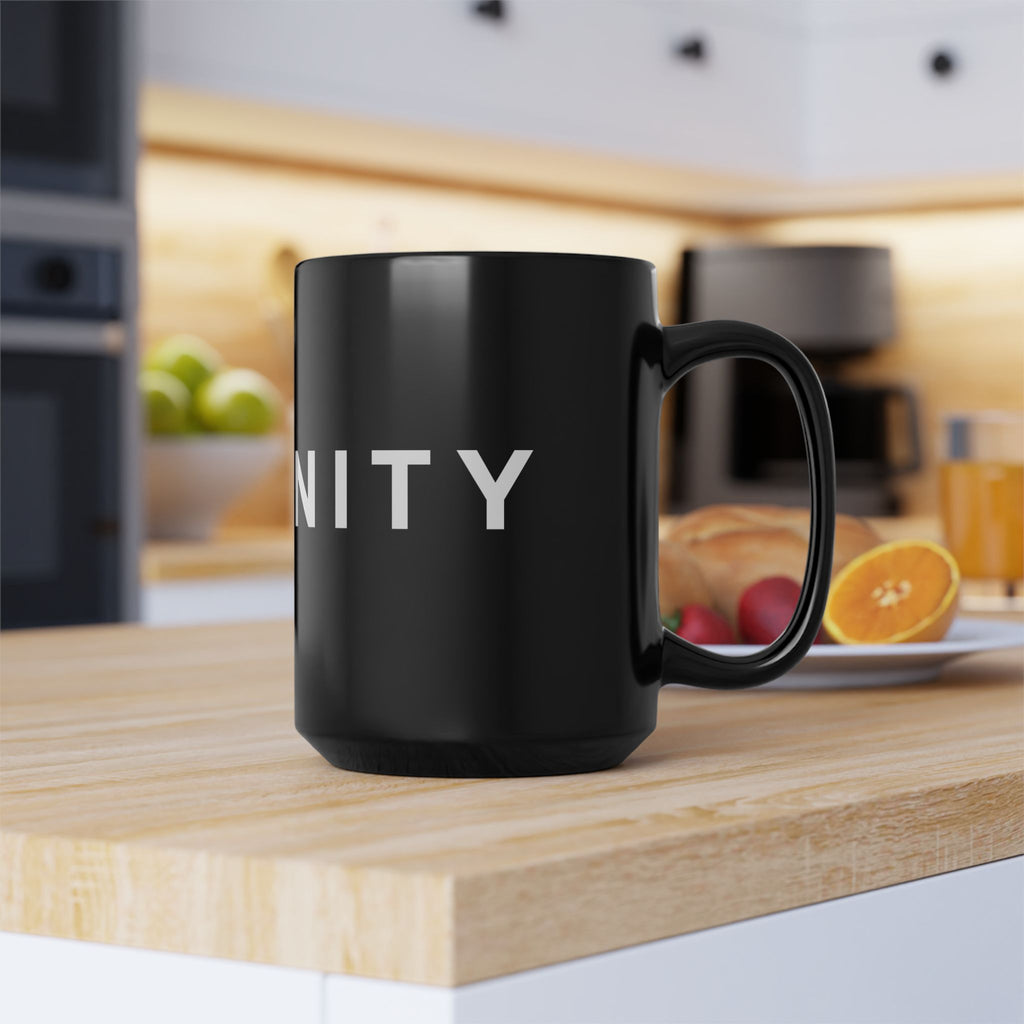 Unity Logo Black Mug