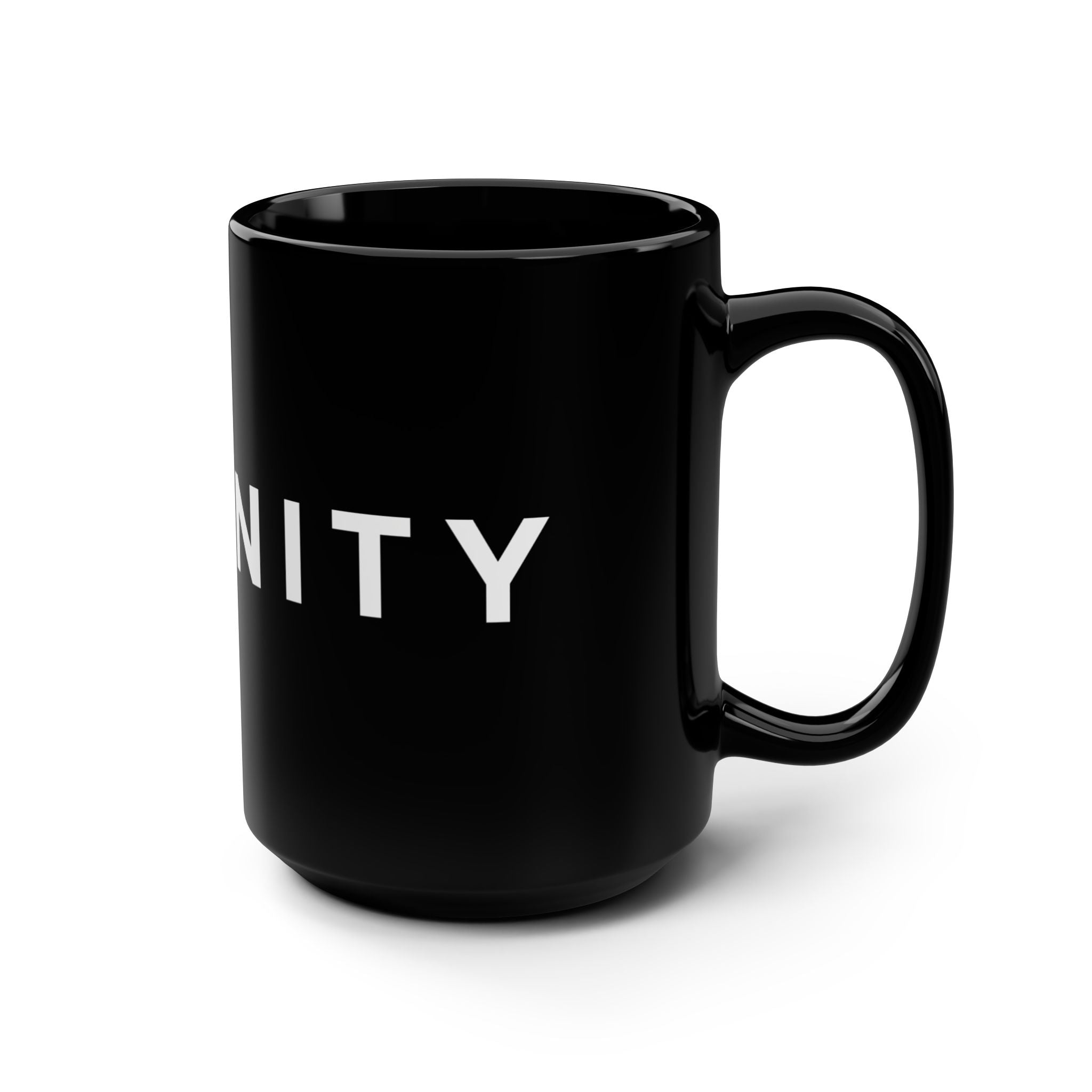 Unity Logo Black Mug